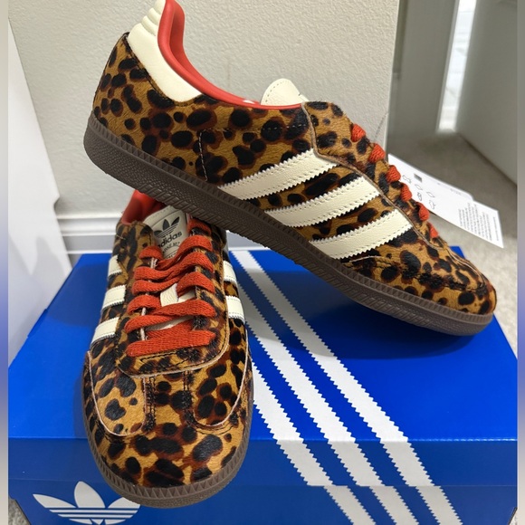 Adidas Samba OG Cheetah Print W8 - Picture 4 of 11